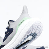Adidas Ultra Boost 22 Halo Silver Shadow Navy Linen Green (Premium Plus Batch) - Photo 21