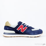 New Balance 574 Dark Blue Red (Premium Batch) - Photo 3