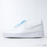 Nike Air Force 1 Blue - UV Reactive (Dot Perfect) - Photo 2