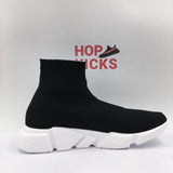 Balenciaga Stretch Mesh White Sole Speed Runner ( Batch 1 / High Quality ) - Photo 3