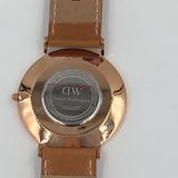 Brown Leather Watch [ PREMIUM MATERIALS] - Photo 4