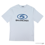 Balenciaga Printed White T-Shirt (Imported Premium Finish) - Photo 1