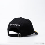 Palm Angels Jacquard Flames Logo Cap Black - Photo 2