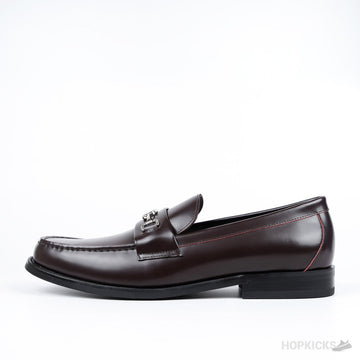 Louis Vuitton Montaigne Loafer Maroon (1:1)