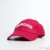 Bale*ciaga White Logo Red Cap - Photo 1