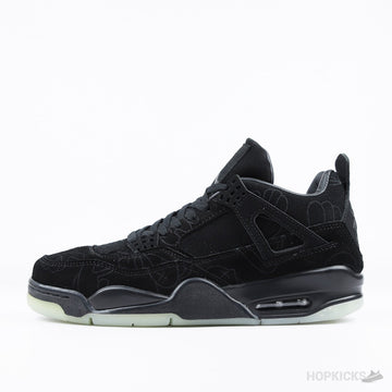Air Jordan 4 x Kawas Black