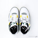 Air Jordan 4 Retro Oregon Ducks Duckman White (Premium Plus Batch) - Photo 11