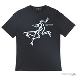 Arc'teryx Arc'Multi Bird Logo Black T-Shirt (Imported Premium Finish) - Photo 1