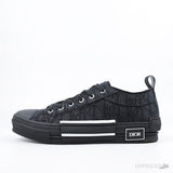Dior Oblique Jacquard B23 Black Low-Top Sneaker (Premium Plus Batch) - Photo 1