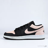 Air Jordan 1 Low Black/Artic Orange-White [Without box] - Photo 1