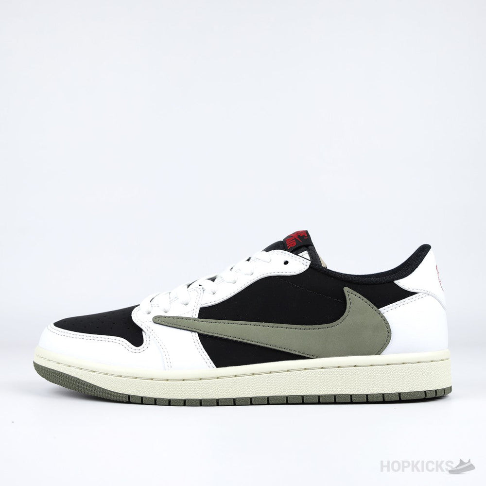 Travis Scott x Air Jordan 1 Low OG 'Olive' (Premium Plus Batch)