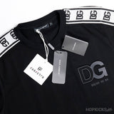 Dolce & Gabbana Logo Tape Technical Jersey T-Shirt - Photo 6