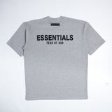 Essential Back Logo Grey T-Shirt - Photo 5