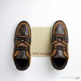 LV Trainer Suede Brown (Transparent Sole) - Photo 14