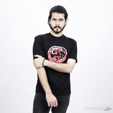 Gucci Red White Logo Black T-Shirt - Photo 2