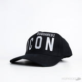 Dsquared2 Icon Logo Black Cap - Photo 1
