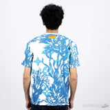 LV Graphic Cotton Short-Sleeved T-Shirt - Photo 7