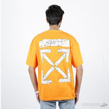 Off-White Orange T-Shirt - Photo 1