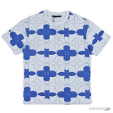 LV All Over Printed White T-Shirt (Imported Premium Finish) - Photo 1
