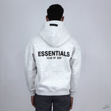 Fear of God Essentials Relaxed Hoodie Dark Oatmeal - Photo 2