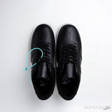 LV x Air Force 1 Low Trainer Sneaker Black White - Photo 14