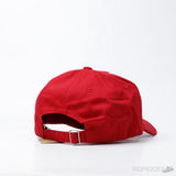 Baseball Red Embroidery Letters Icon Cap - Photo 2