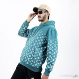 LV Monogram Gradient Cotton Hoodie - Photo 7