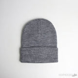 New York Yankees Patch Logo Grey Beanie (Slightly Defected) - Photo 2
