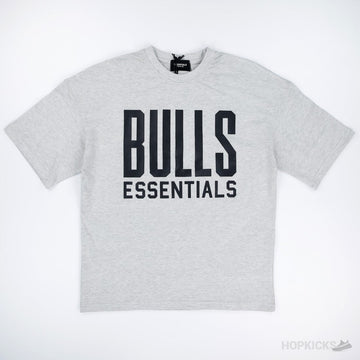 Essentials Bulls Tee Warm Heather