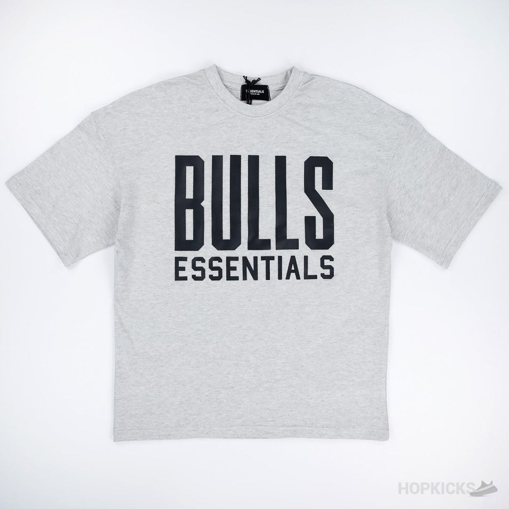 Essentials Bulls Tee Warm Heather