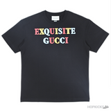 Gucci Exquisite Colored Logo Printed T-Shirt (Imported Premium Finish) - Photo 1