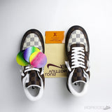 LV x Air Force 1 Low Virgil Abloh Brown Black Sole - Photo 14