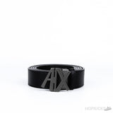 ALX Black Buckle Black Belt - Photo 1