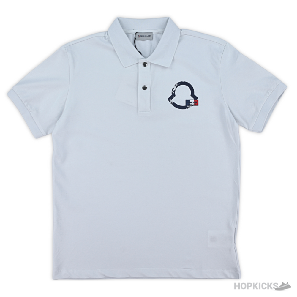 Moncler Logo Printed Polo Shirt (Imported Premium Finish)