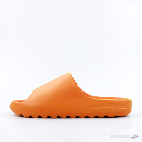 ADI Yeezy Slide "ENFLAME ORANGE" (Fresh June 25 Batch)