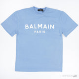 Balmain Paris Blue T-shirt - Photo 1