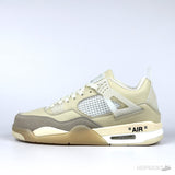 Off-White x Air Jordan 4 'Sail' (Premium Batch) - Photo 1