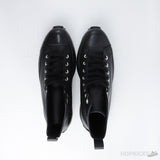 Converse Run Star Hike Hi Triple Black Leather - Photo 15