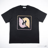 Hermès Black t-shirt horse print - Photo 1