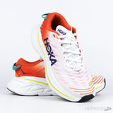 Hoka Bondi XM Shoes White and Orange (Premium Batch) - Photo 12