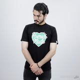 Human Made Heart T-Shirt Black Logo - Photo 6