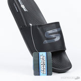 Skechers Hyper Burst Memory Foam Slide Black - Photo 11