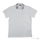 DIOR Men Pattern Polo Shirt White (Dot Perfect) - Photo 1