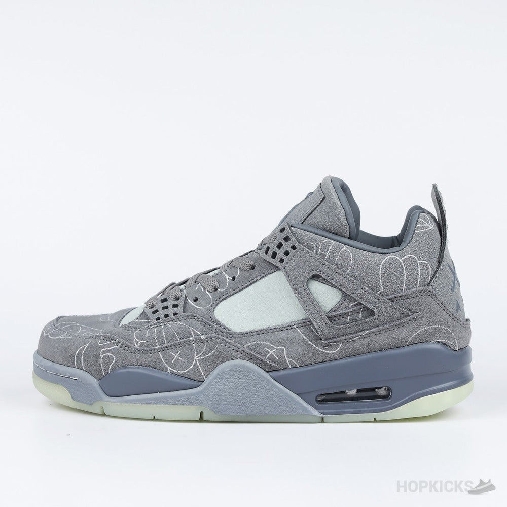 Air Jordan 4 x Kaws Grey (Glow in the Dark) (Premium Batch)