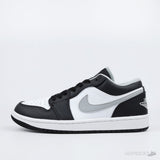 Air Jordan 1 Low Black White Grey - Photo 1