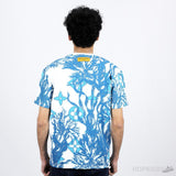 LV Graphic Cotton Short-Sleeved T-Shirt - Photo 4