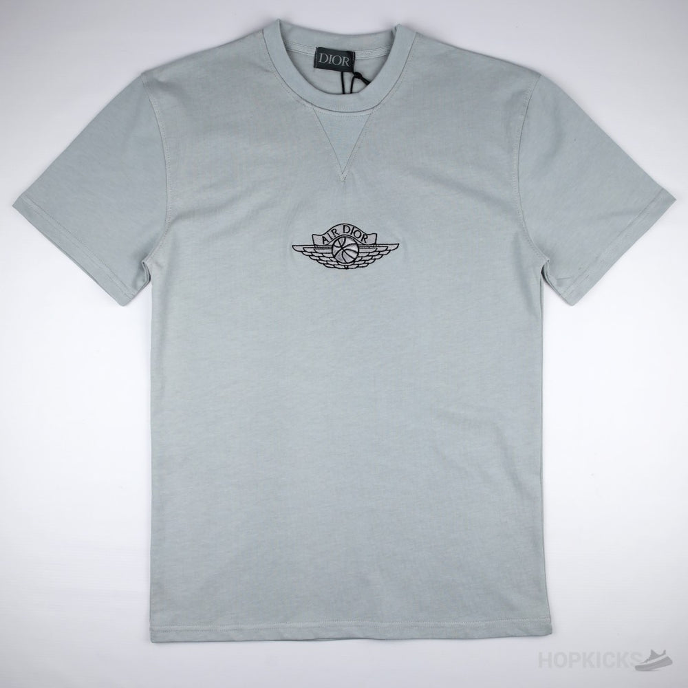 Dior x Jordan Wings T-shirt Grey