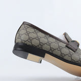 Gucci Supreme Canvas Horsebit Web Loafer (Dot Perfect) - Photo 13