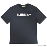 Burberry Plain Logo Printed Black T-Shirt (Imported Premium Finish) - Photo 1