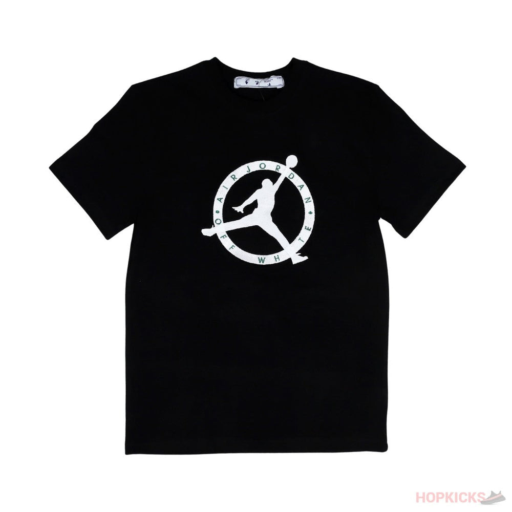 Off White Jordan Black Tee